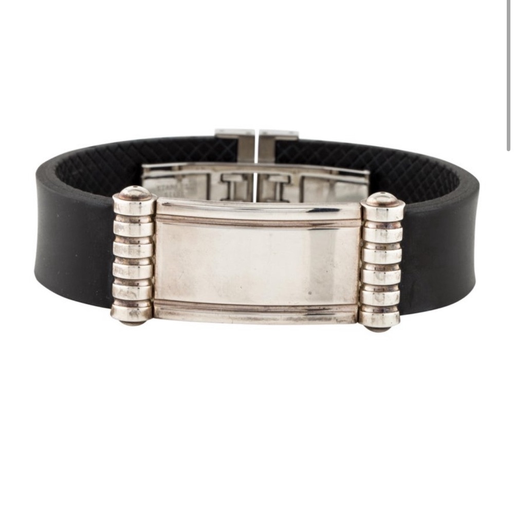 Tiffany & Co Paloma Picasso Groove ID Surfer Bracelet